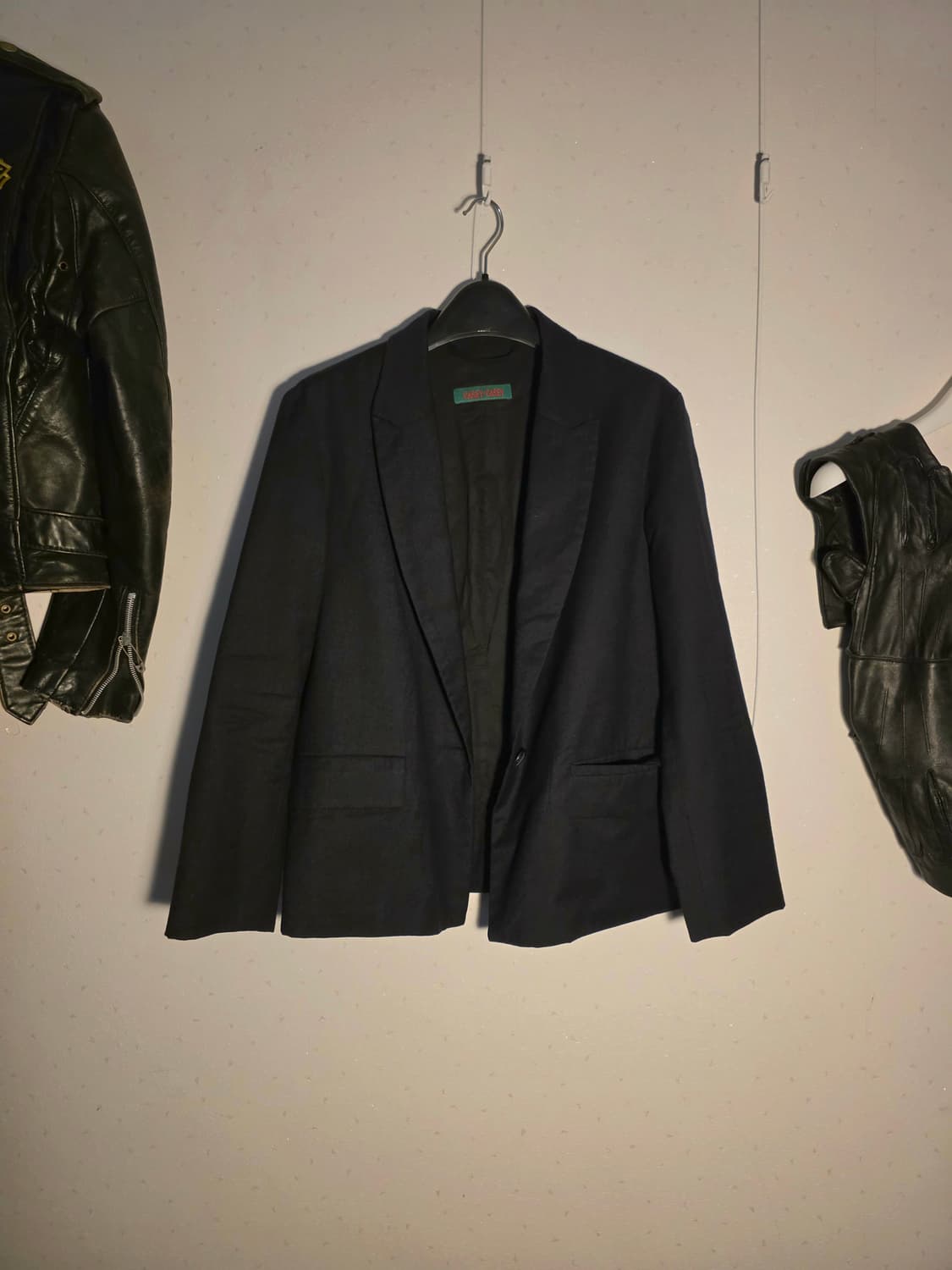 Casey casey crop 1button jakcet 상품이미지1