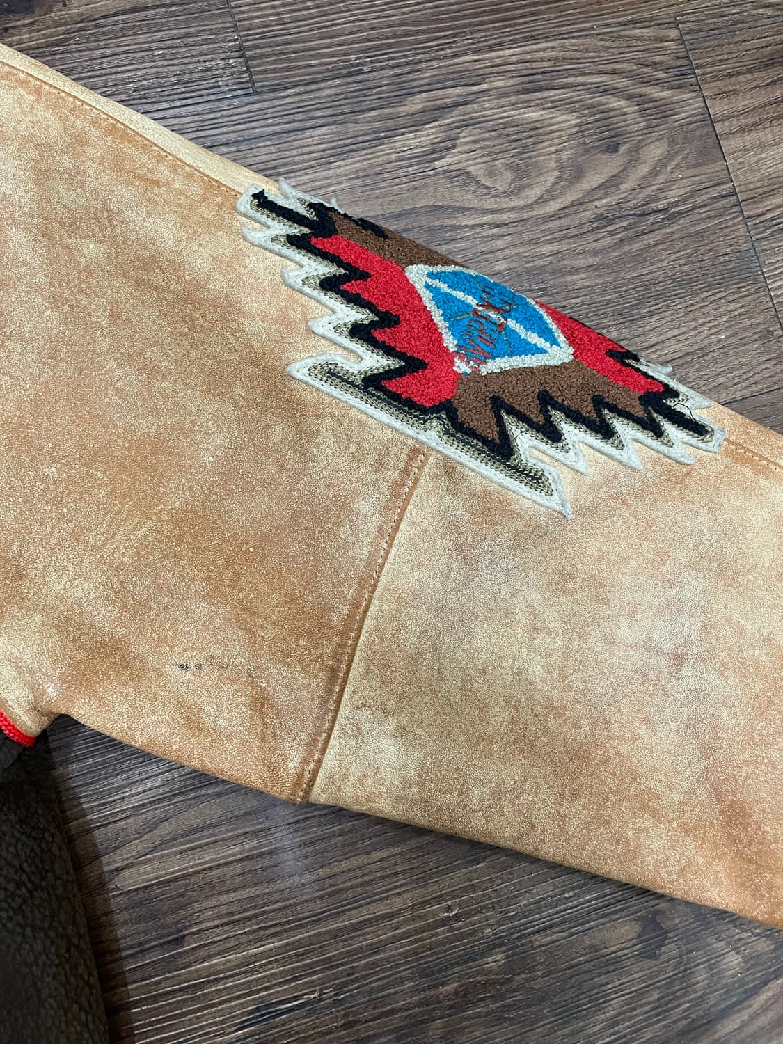 아비렉스 90s U.S.A. 인디언 헤드 가죽자켓 상품이미지5