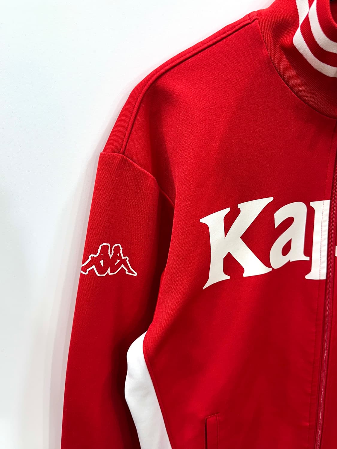 카파 어센틱 트랙자켓 레드 L 상품이미지5
