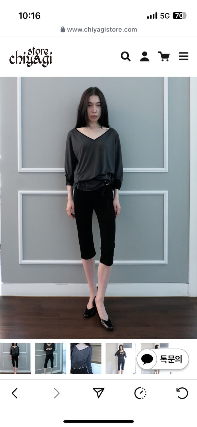 Chiyagi 키야기 롱슬리브 상품이미지1