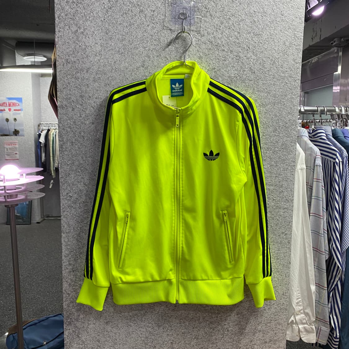 아디다스 파이어버드 형광 트랙탑 져지자켓 B4613 상품이미지2