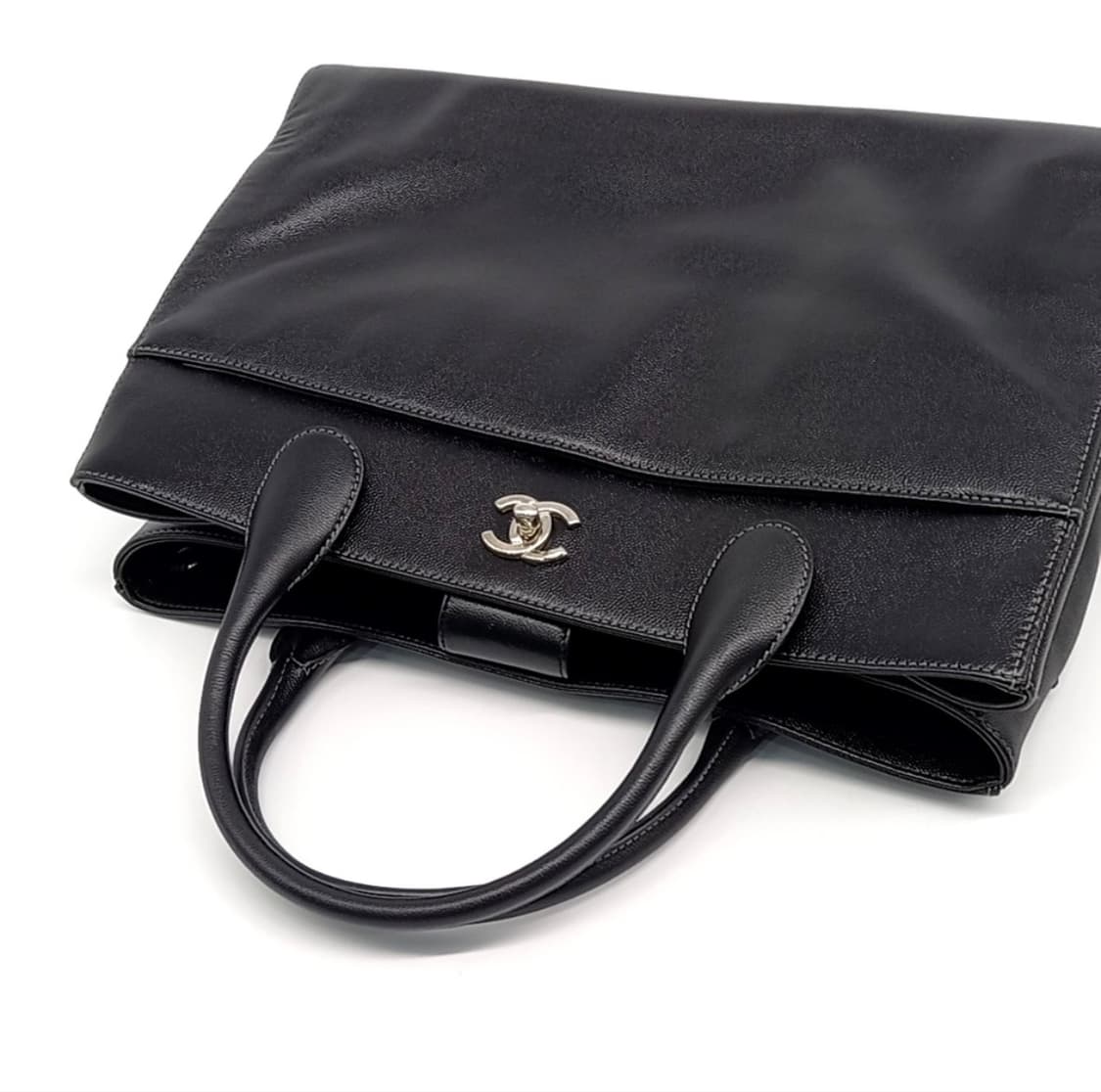 샤넬 뉴서프백 은장 라지  상품이미지5