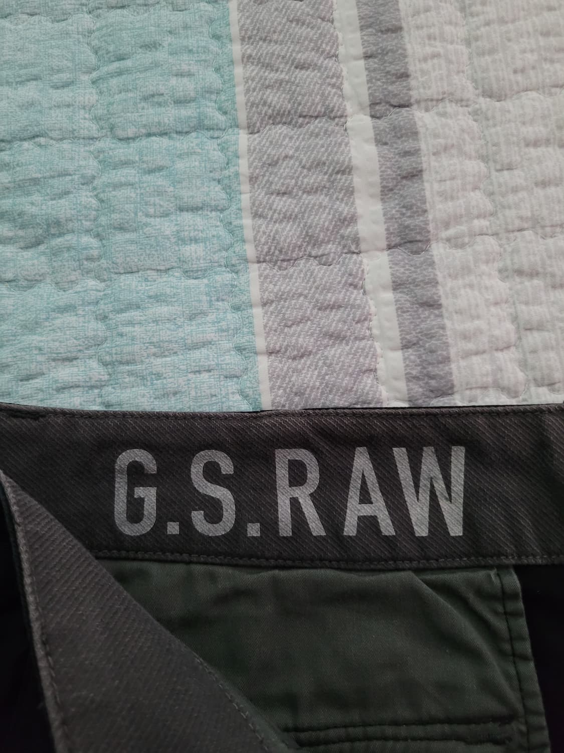 지스타로우 Gstarraw 3d 테이퍼드 블랙 카고팬츠 34-35사이즈 상품이미지4