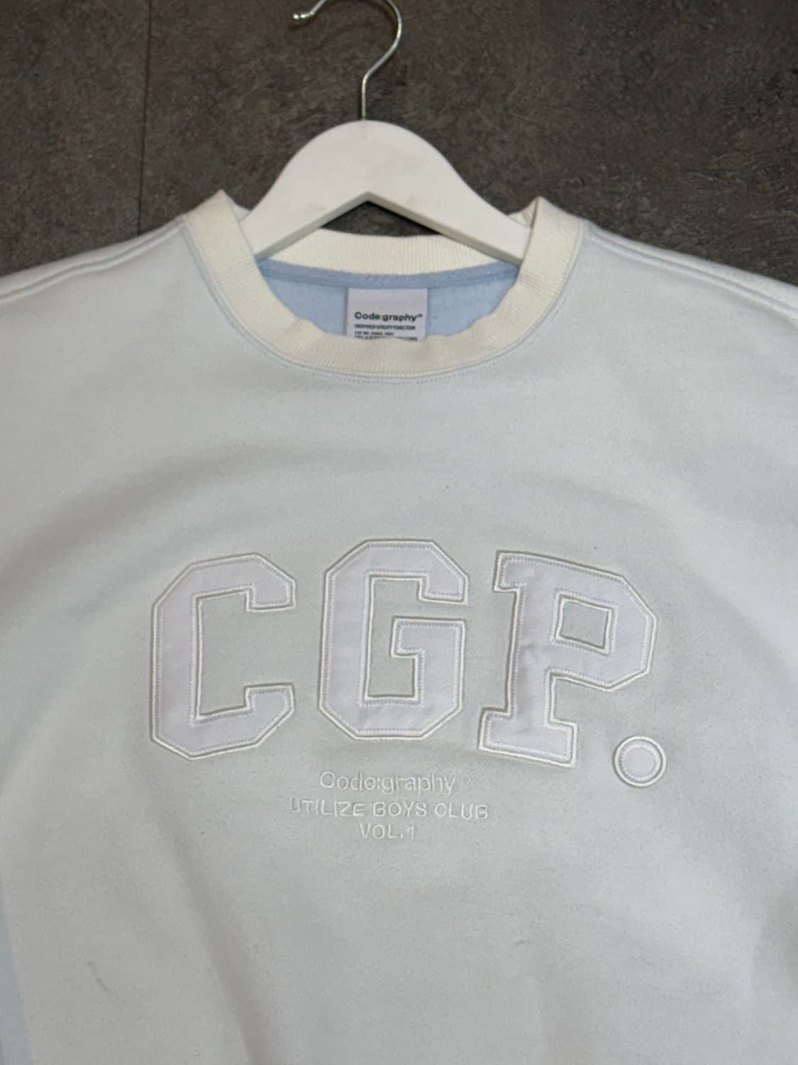 CGP 코드그라피 맨투맨 기모 S 상품이미지4