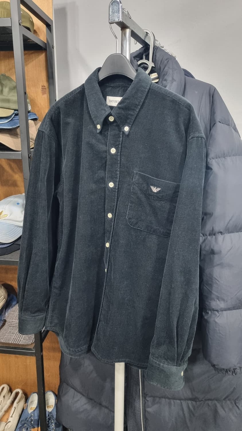 엠포리오 아르마니 올드스쿨 코듀로이 셔츠 95~100 상품이미지1