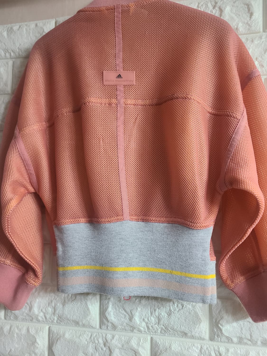 [수165]아디다스x스텔라맥카트니 핑크 메쉬 집업 자켓(55) 상품이미지7