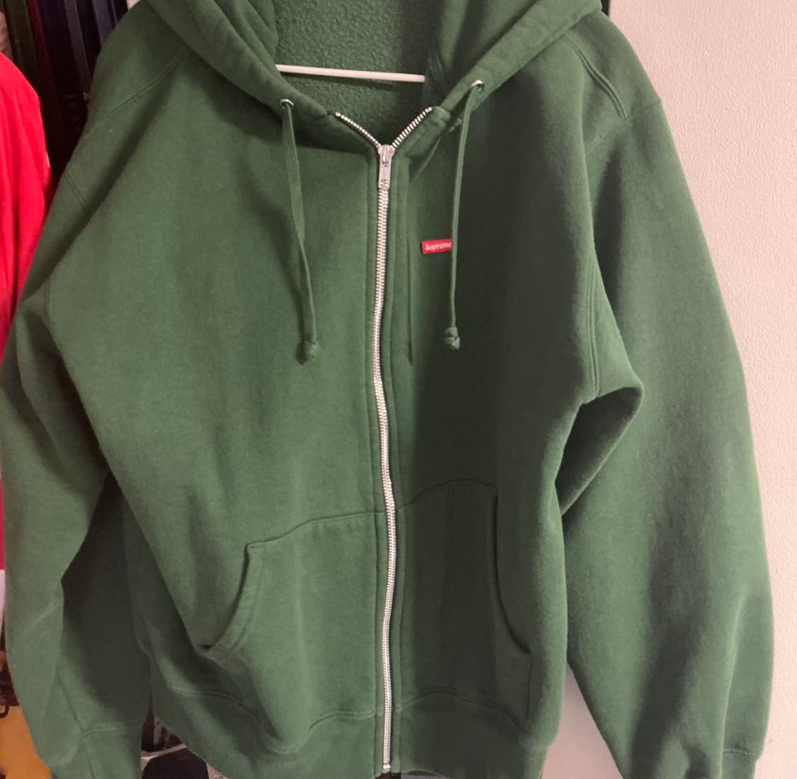 슈프림 스몰 박스 집업 후드 스웨트셔츠 파인//25SS 상품이미지3