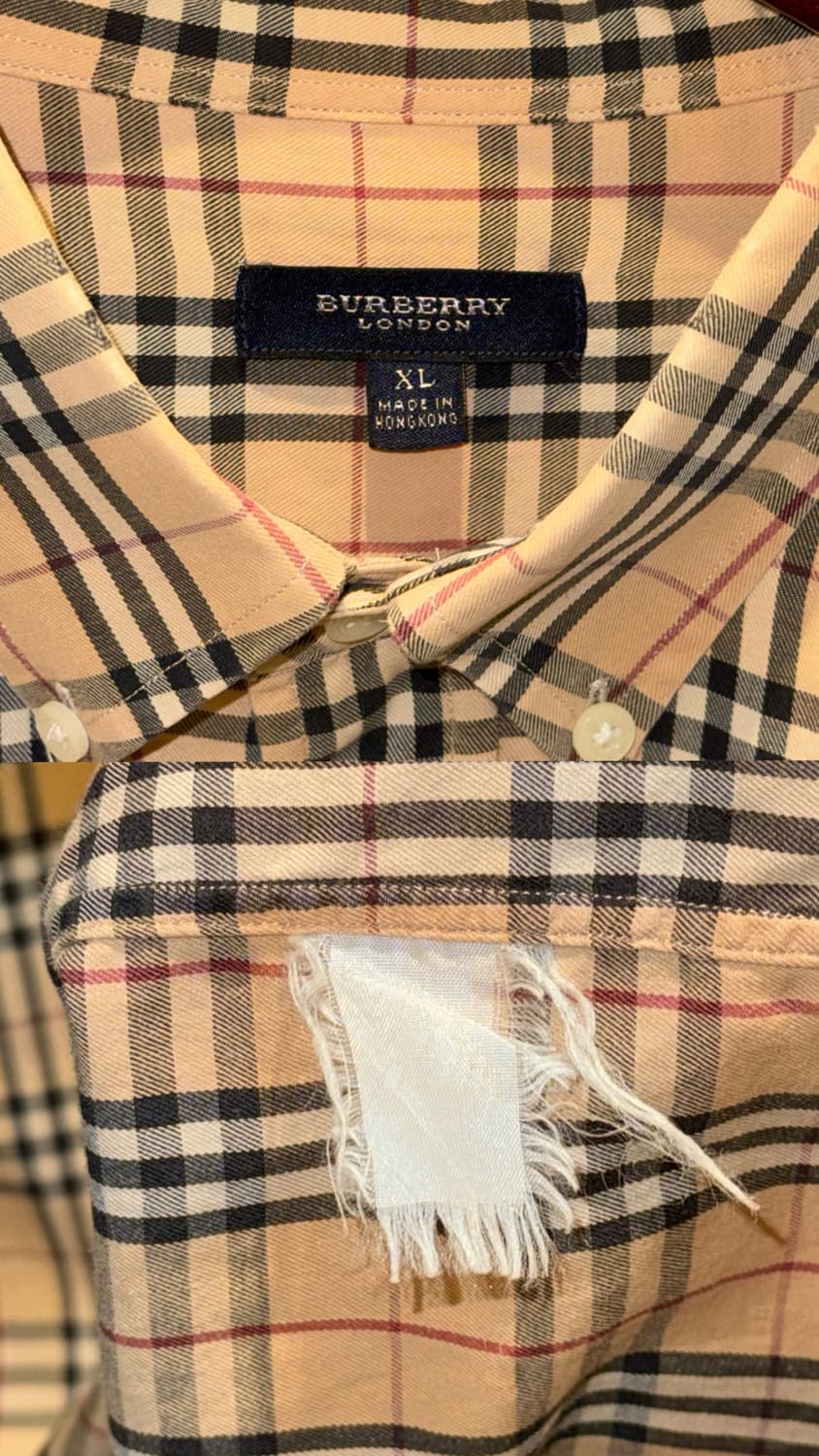 버버리 노바체크 셔츠 상품이미지10