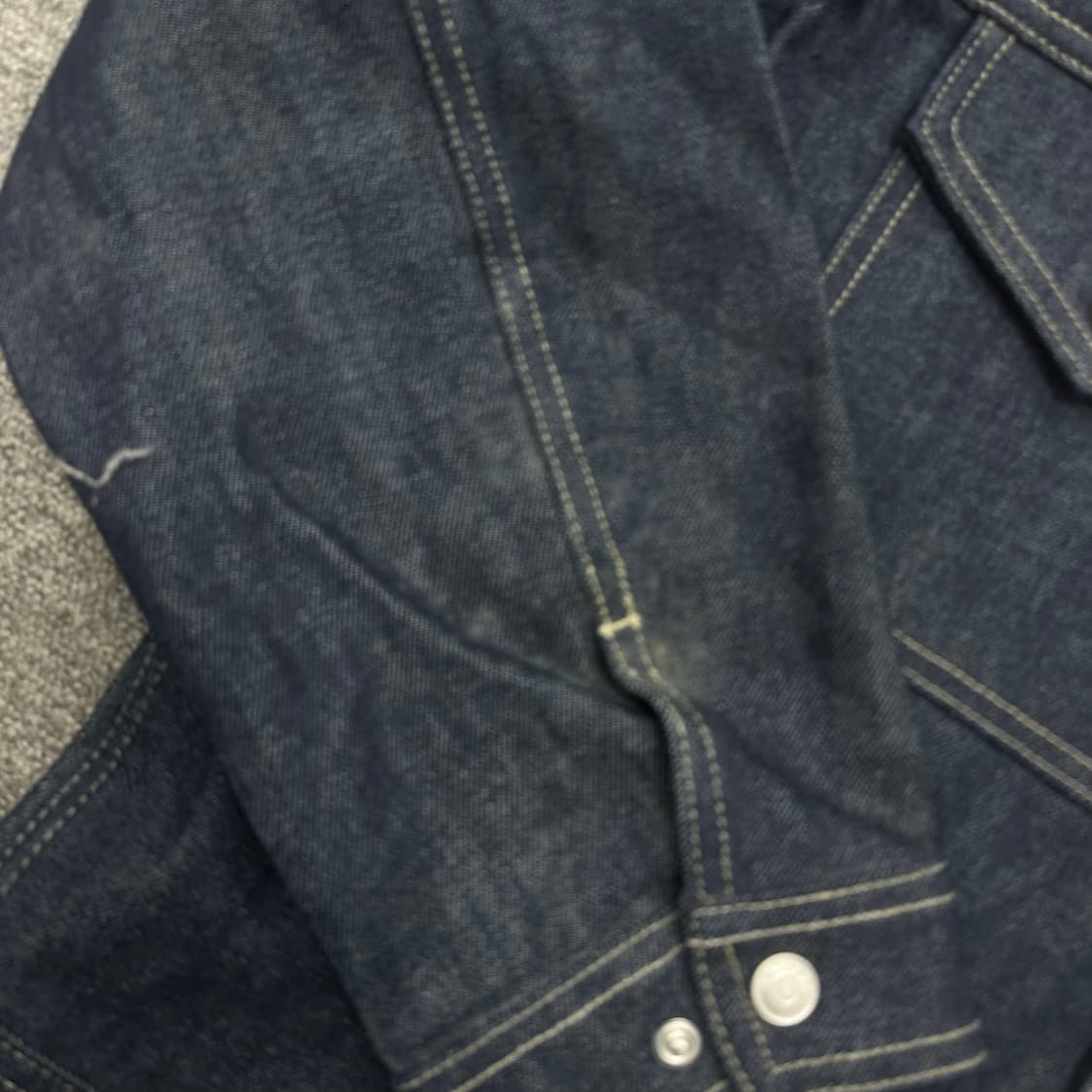 아르켓 데님 트러커 자켓 상품이미지4