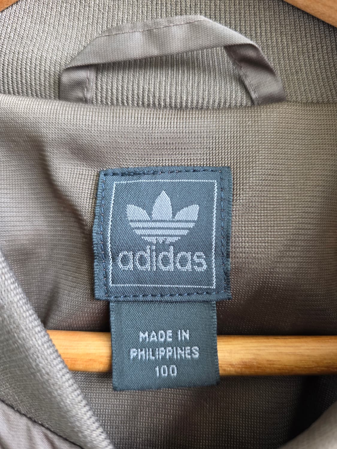 00s 아디다스 브라운 삼선 트랙 자켓 상품이미지7