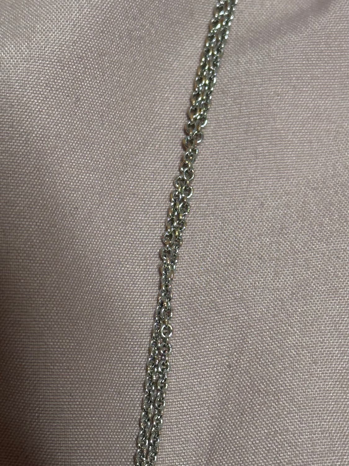 비비안웨스트우드 시모네타 바스릴리프 실버 목걸이 상품이미지3