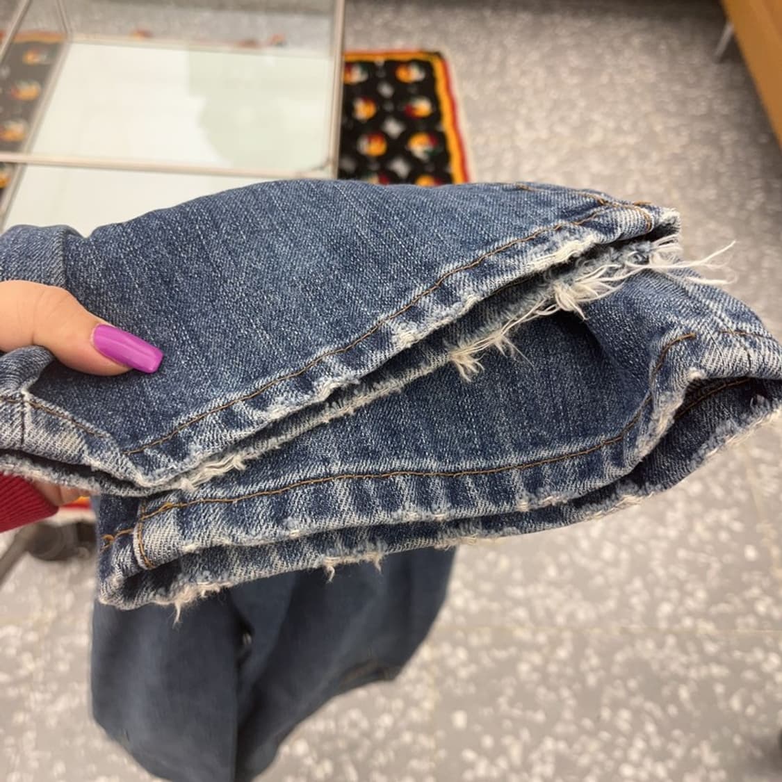 폴로 랄프로렌 빈티지 부츠컷 데님 청바지 2 C07356 상품이미지7