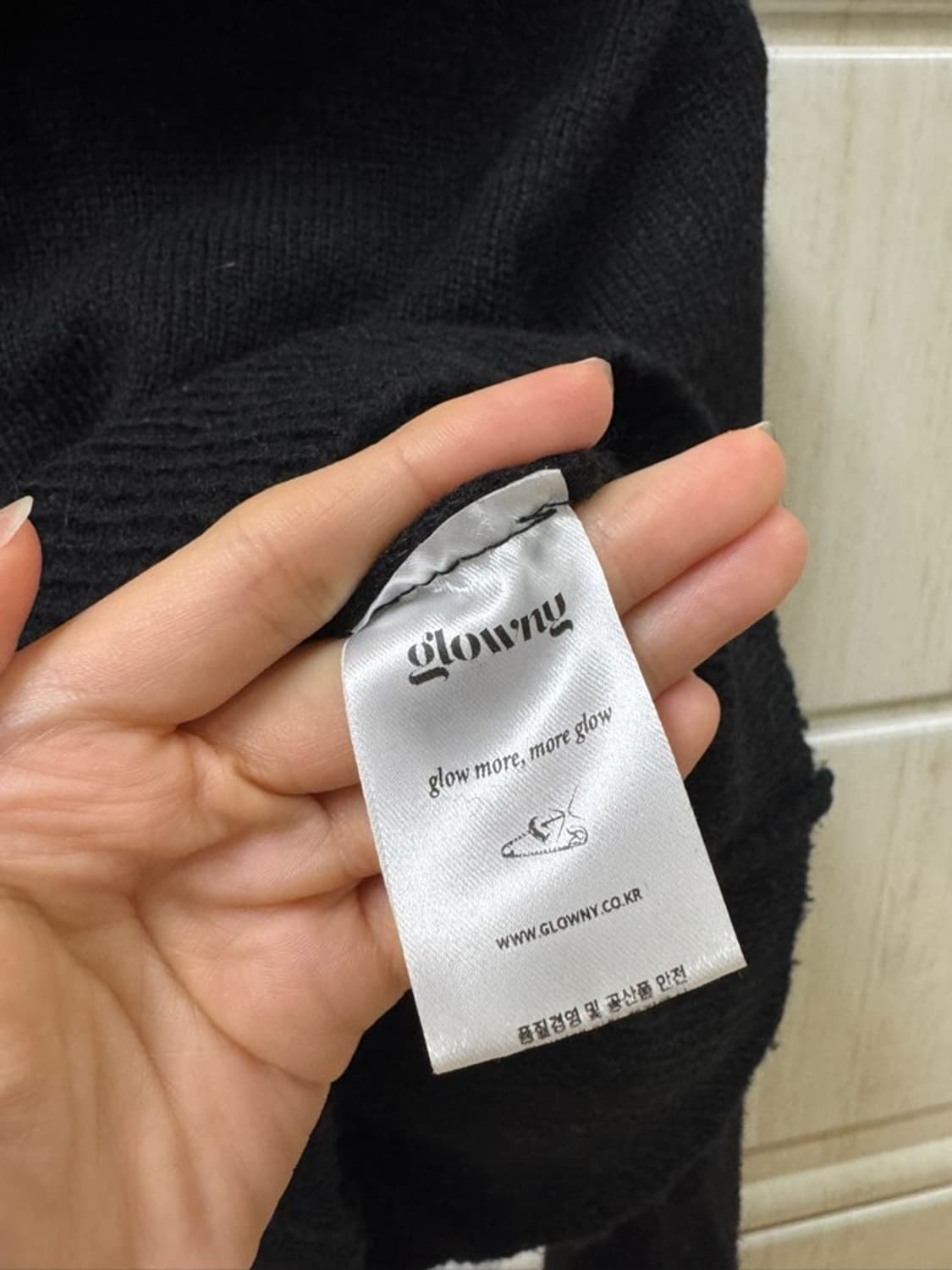 글로니 다야 모헤어 니트 후디 상품이미지4