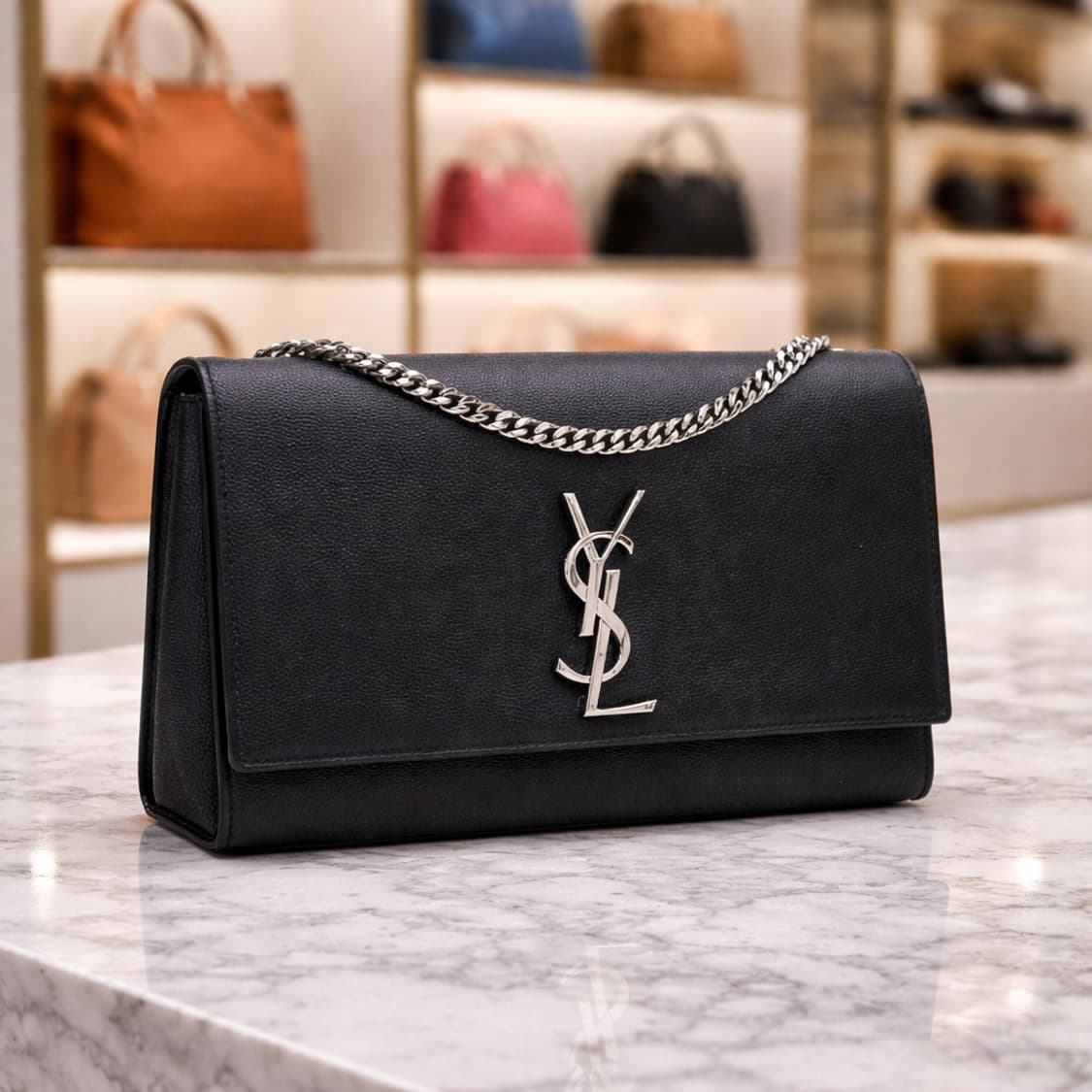 [A급] 생로랑 케이트 그랑드 미러 메탈 체인백 판매합니다!!! 상품이미지1