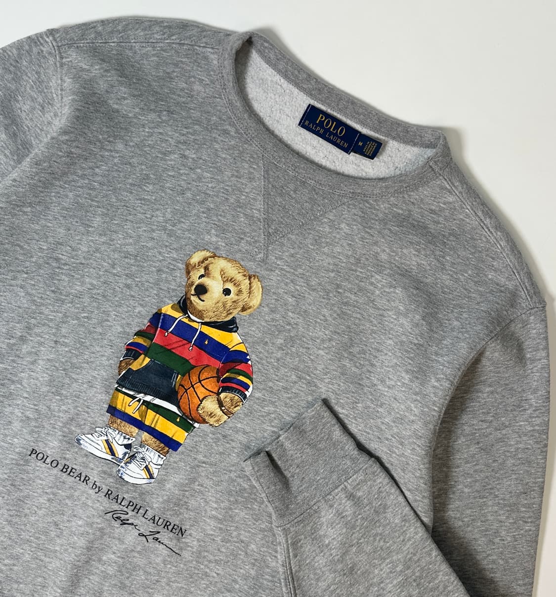 폴로 랄프로렌 신형 바스킷 베어 맨투맨 상품이미지1