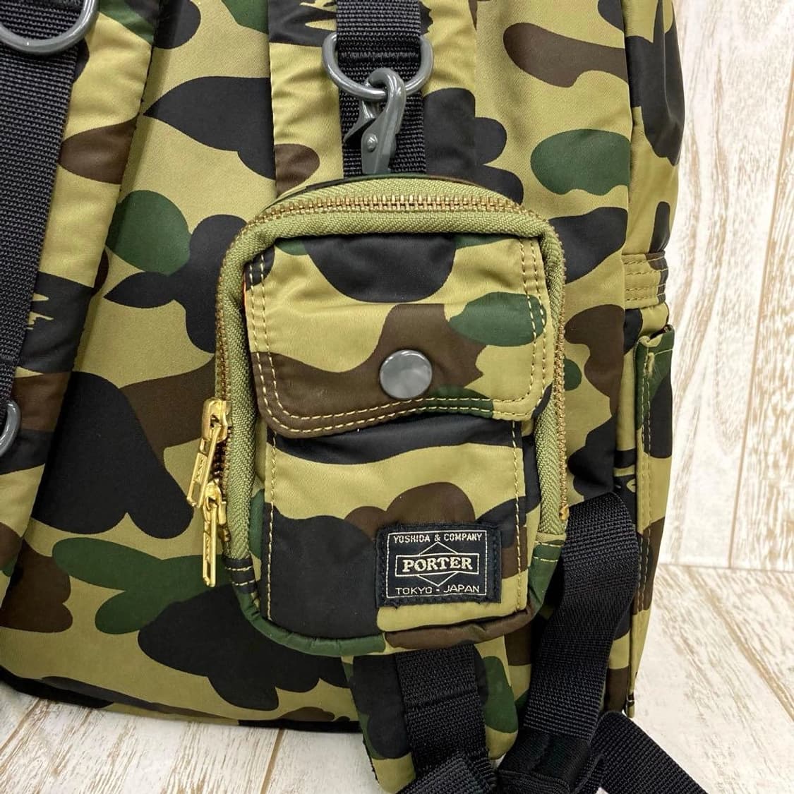 베이프 X 포터 1st 카모 데이팩 상품이미지5