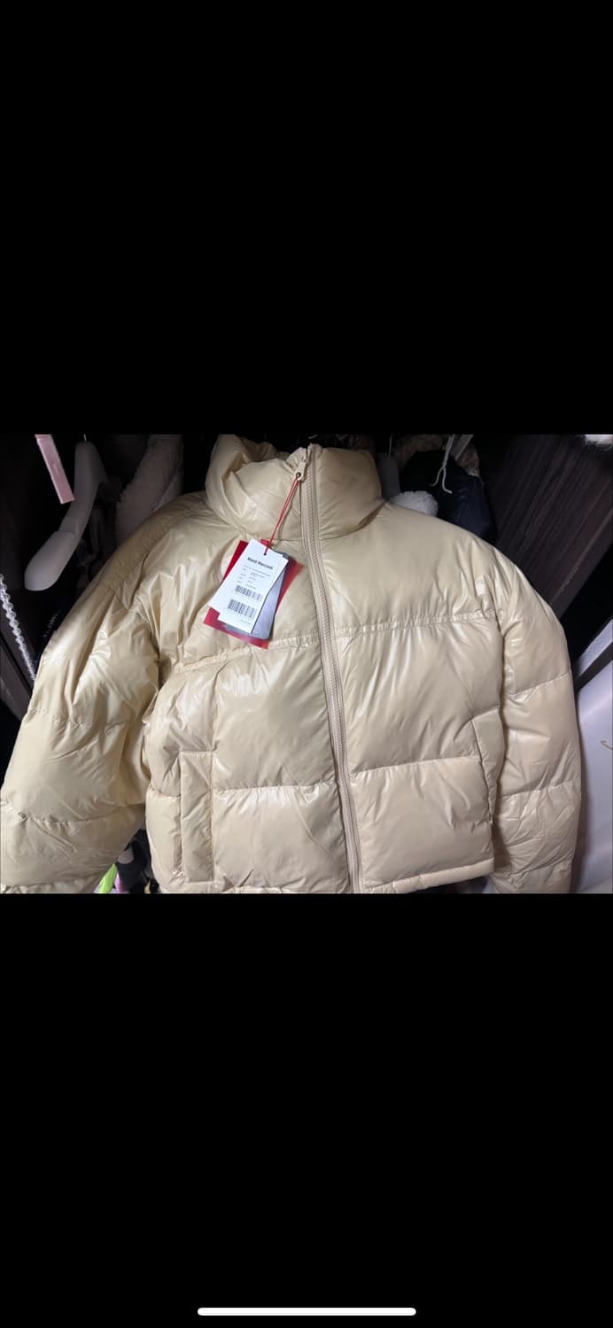 마르디메크르디 크롭 다운 숏패딩 버터 상품이미지6