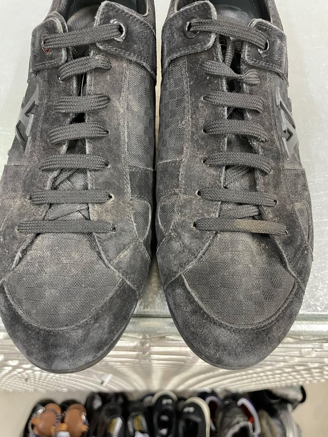 루이비통 스웨이드 스니커즈 블랙 7 (gr-4701) 상품이미지7