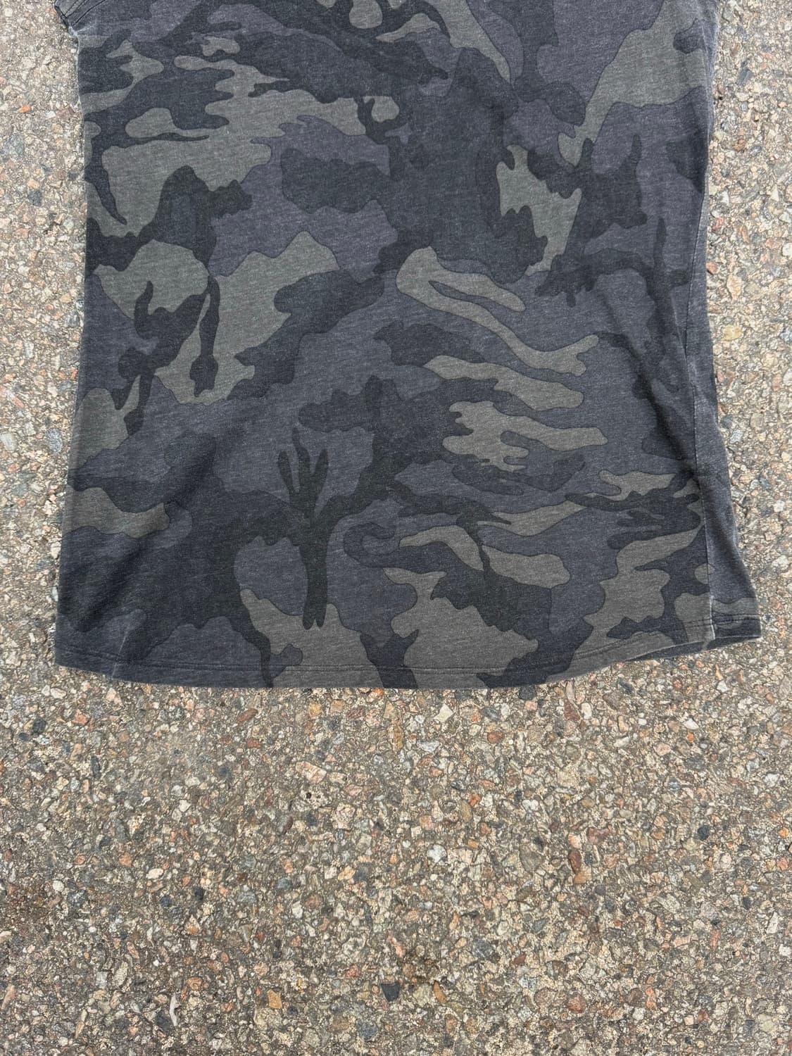 Camo Skull Layered T-Shirt 상품이미지8