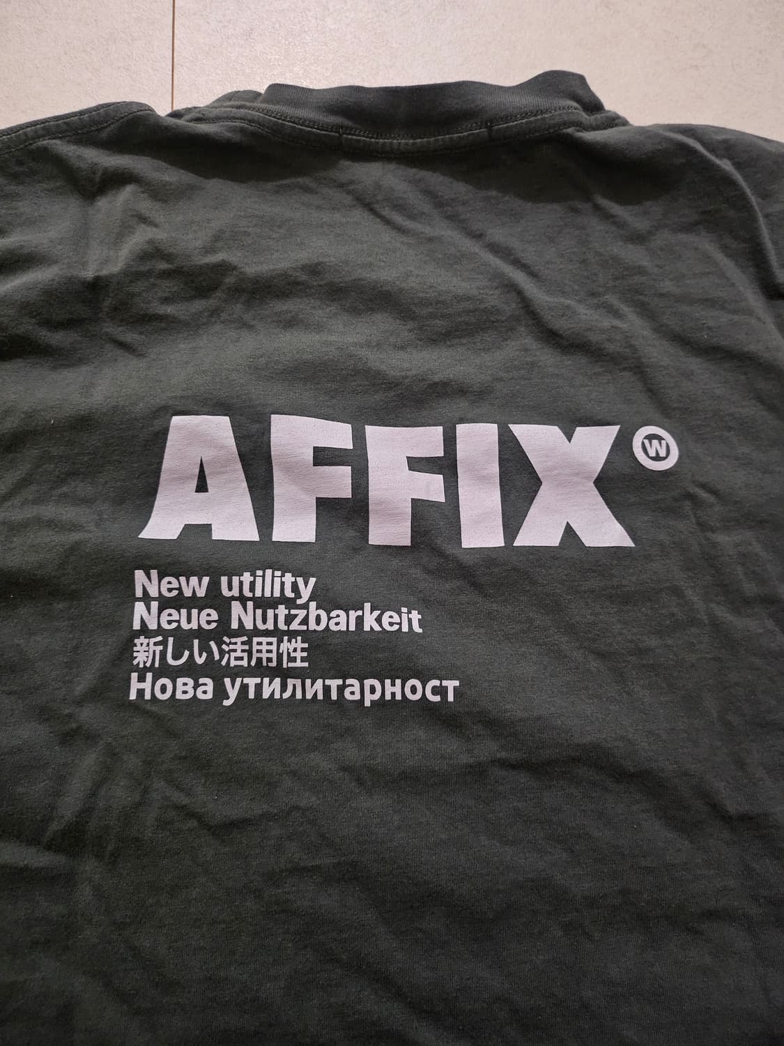 AFFIX / AFFXWRKS 티셔츠
 상품이미지4