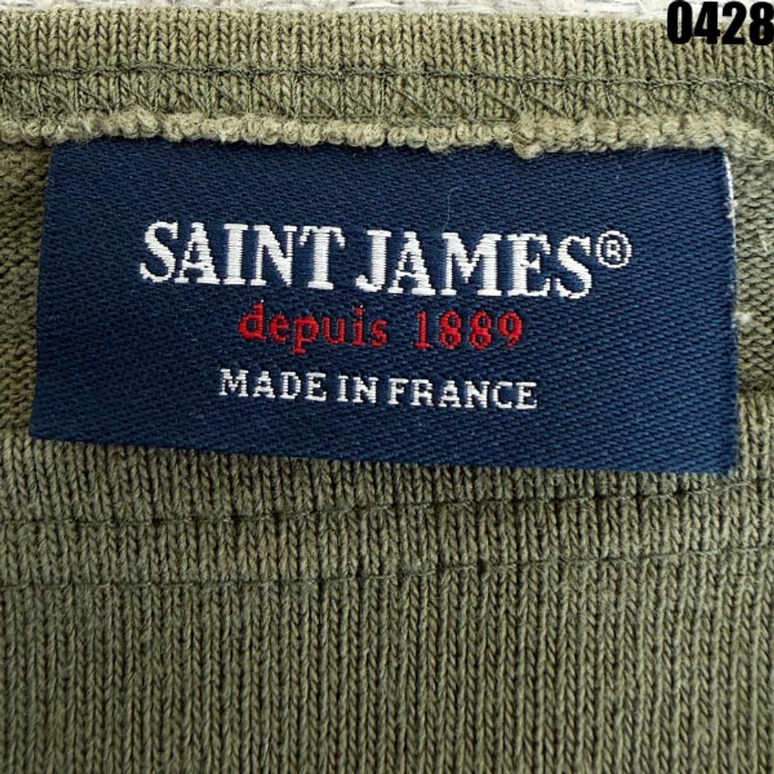 세인트제임스 엘보패치 긴팔 티셔츠 S 0428 상품이미지4