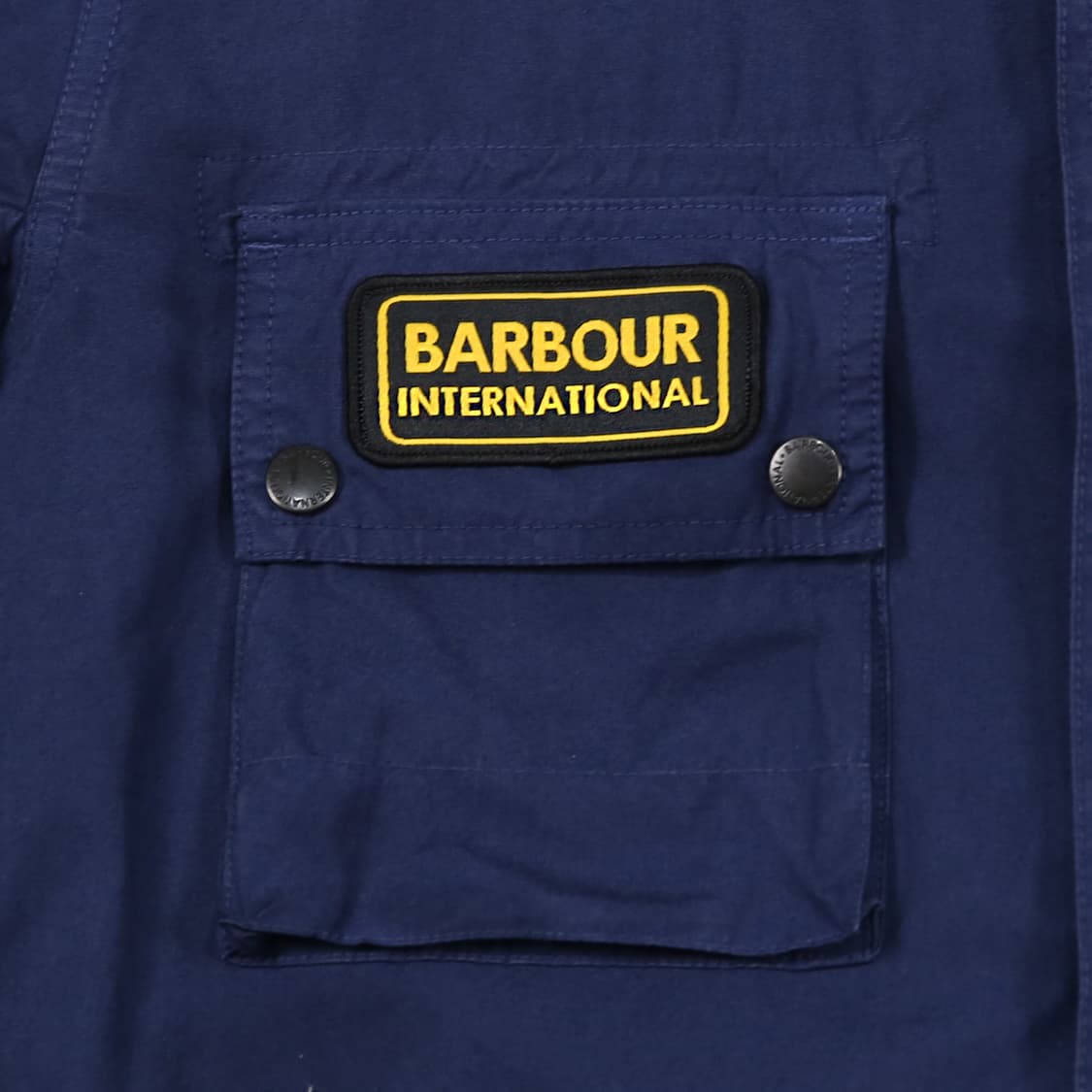 바버 인터네셔널 논왁스 코튼 벨티드 자켓 L(105-110) 가먼트다이 상품이미지4