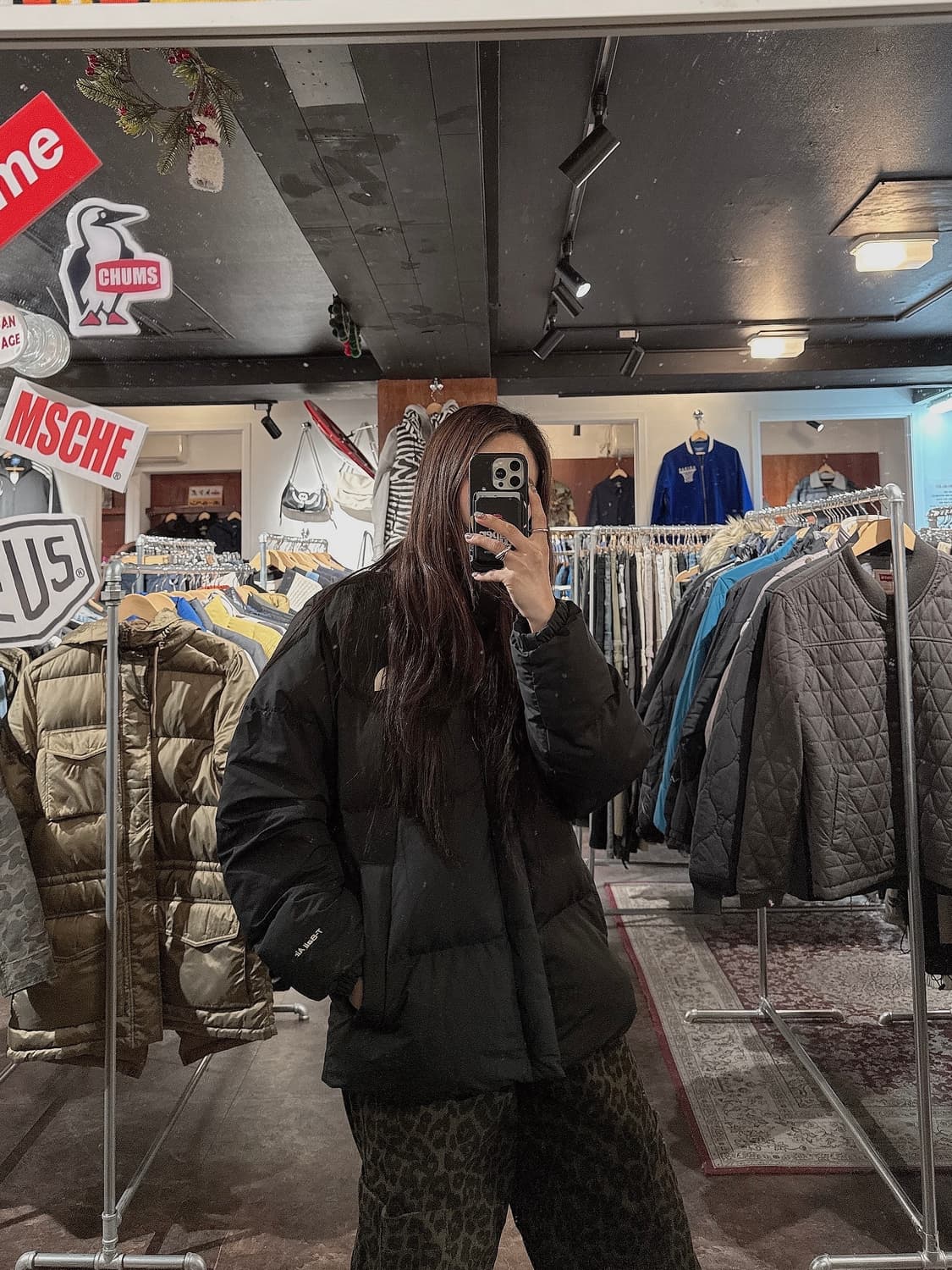 노스페이스 화이트라벨 리버튼 티볼 블랙 패딩 자켓 M 상품이미지7