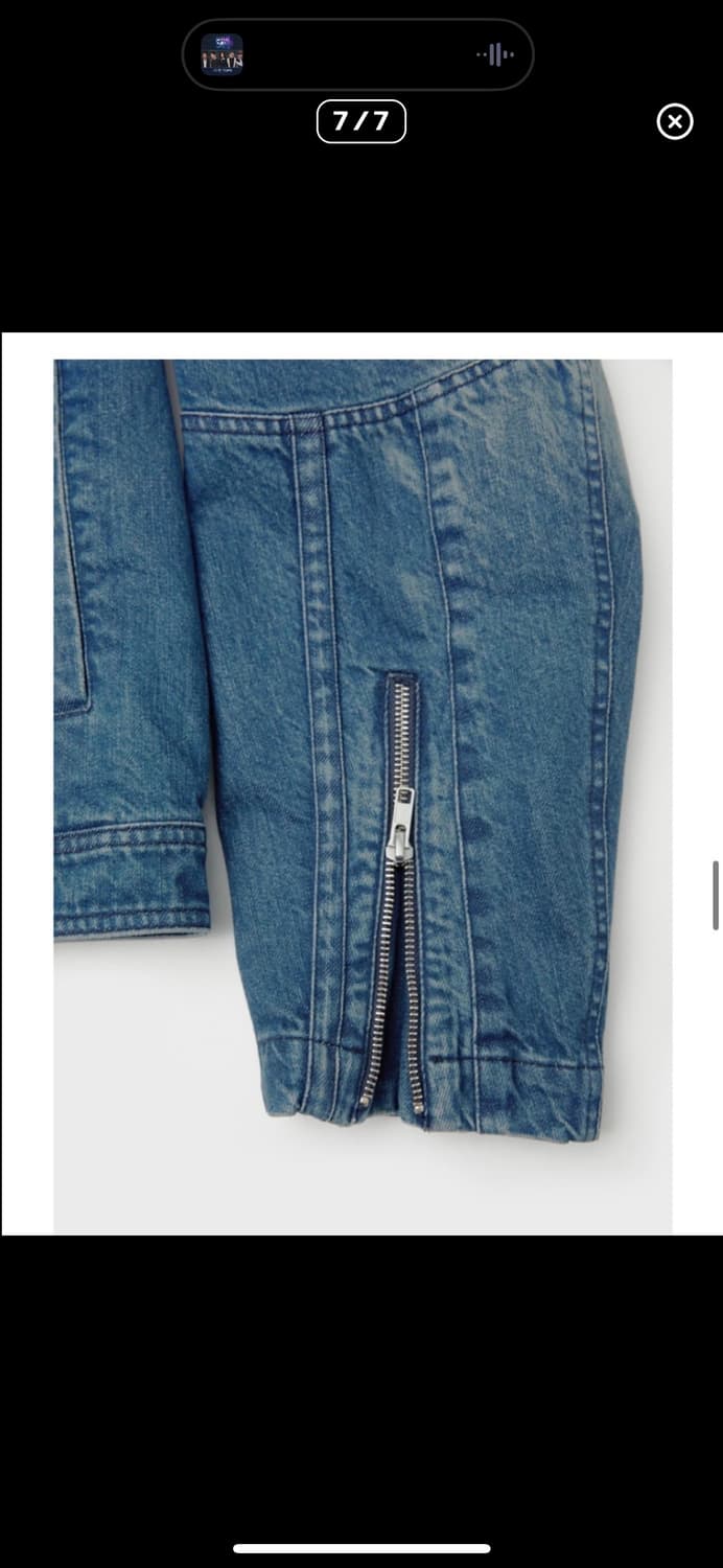 쿠어 바이커 데님 셋업 상품이미지3