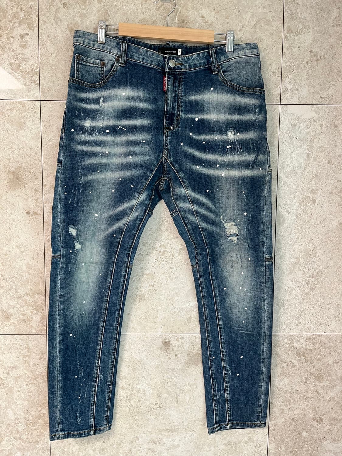 디스퀘어드2 남성 데미지 청바지 36 정품 상품이미지1