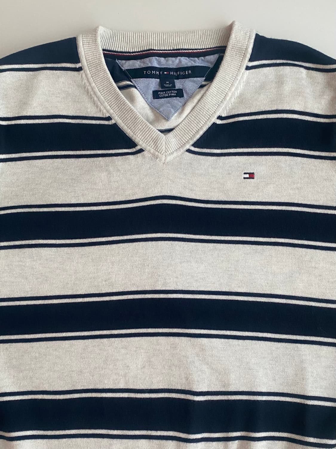 타미힐피거 브이넥 니트 상품이미지2