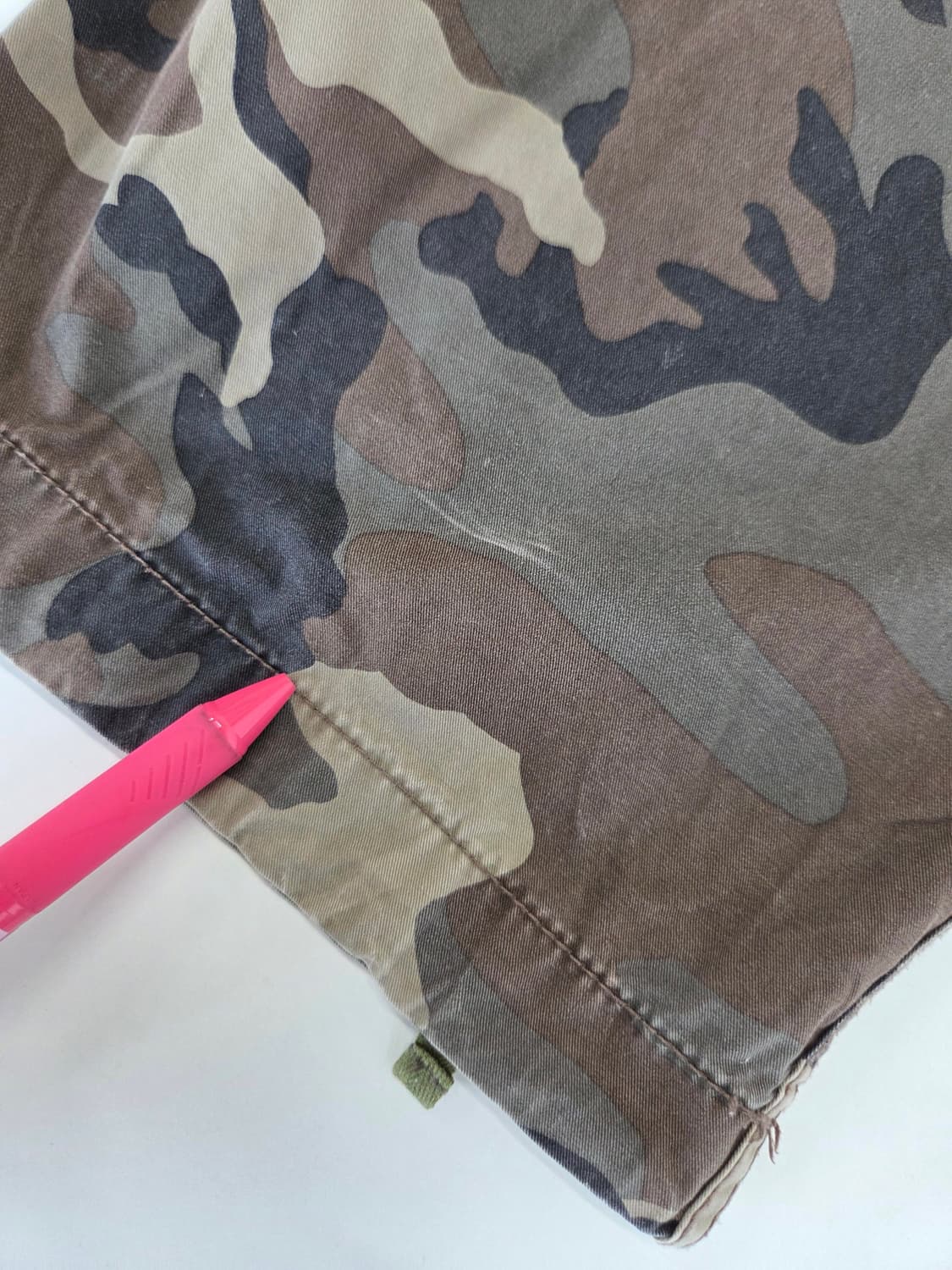 칼하트 카모 카고팬츠 카키 34x32 상품이미지5