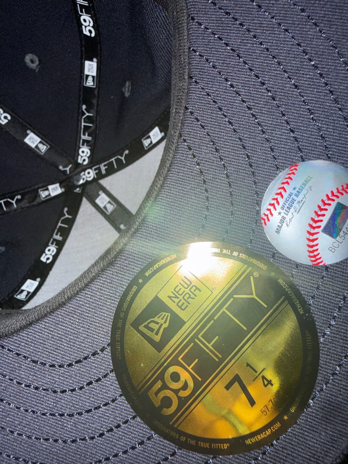 MLB 뉴욕 양키스 레이어드 바이저 피티드캡 상품이미지2