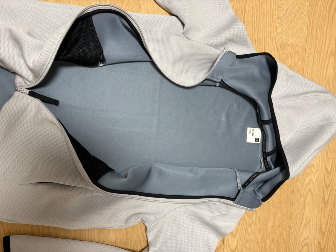 언더아머 남성 후드 집업 (L사이즈 / 라이트 그레이) 상품이미지6