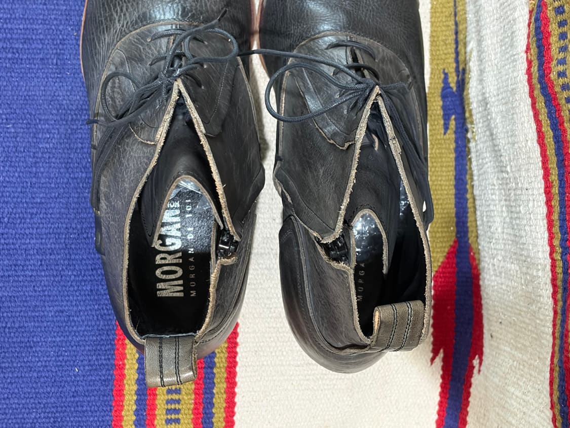 MORGAN HOMME 웨스턴 레이스업 부츠 상품이미지6