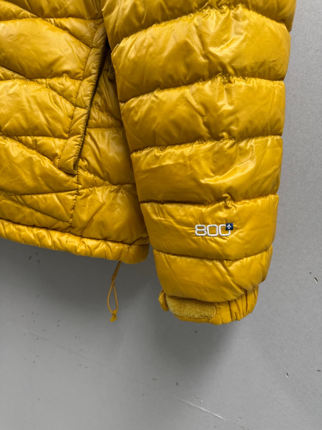 남성 XXL 110 / 아이더 구스다운 경량패딩 옐로우 상품이미지5