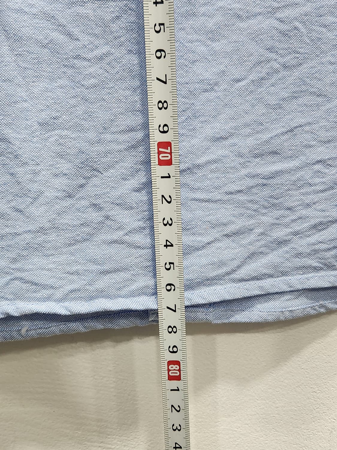 [M] 라퍼지 스토어 아워맨 코튼 오버핏 셔츠 스카이블루 상품이미지9