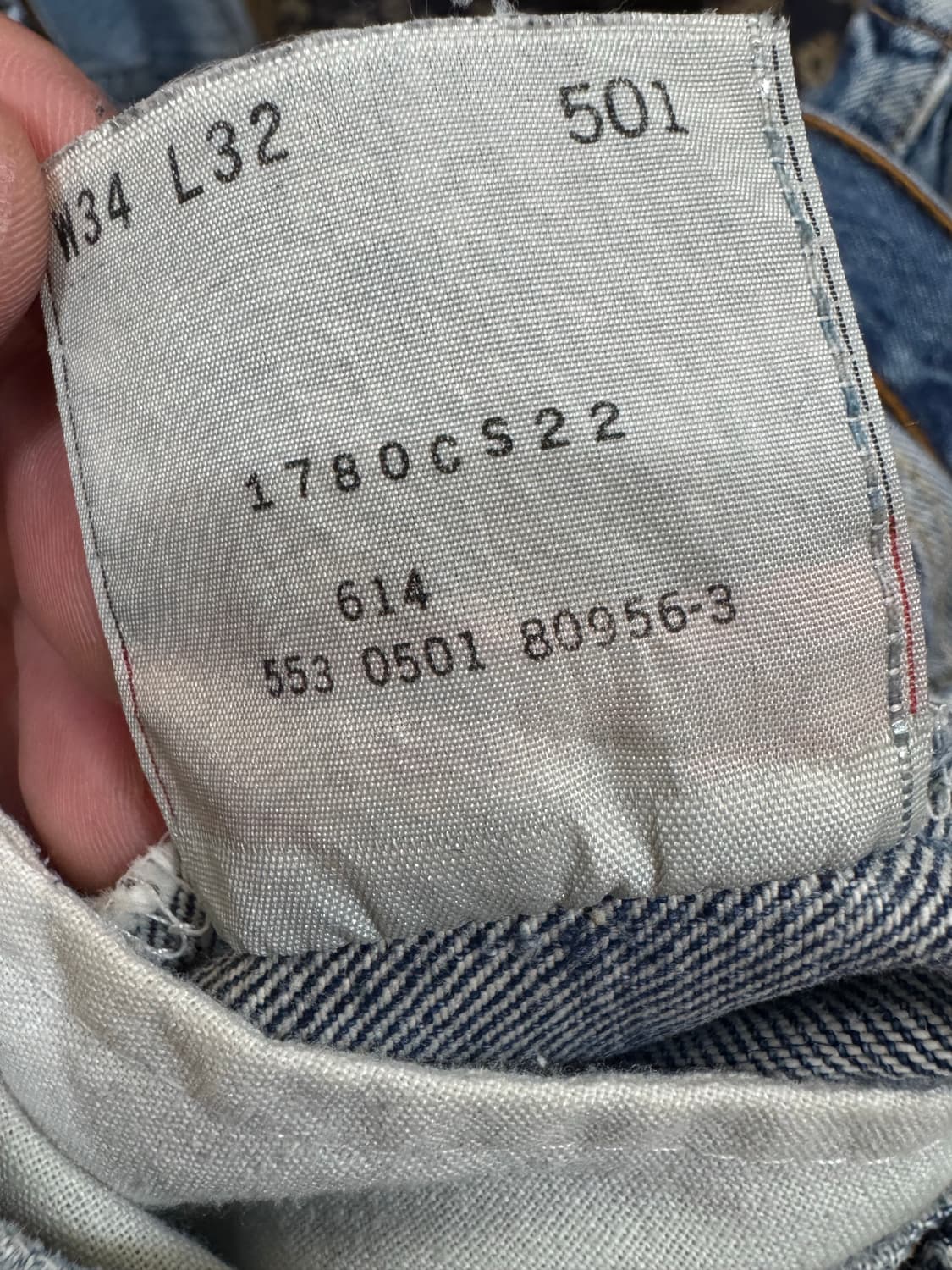 01s US Made 빈티지 리바이스 상품이미지10