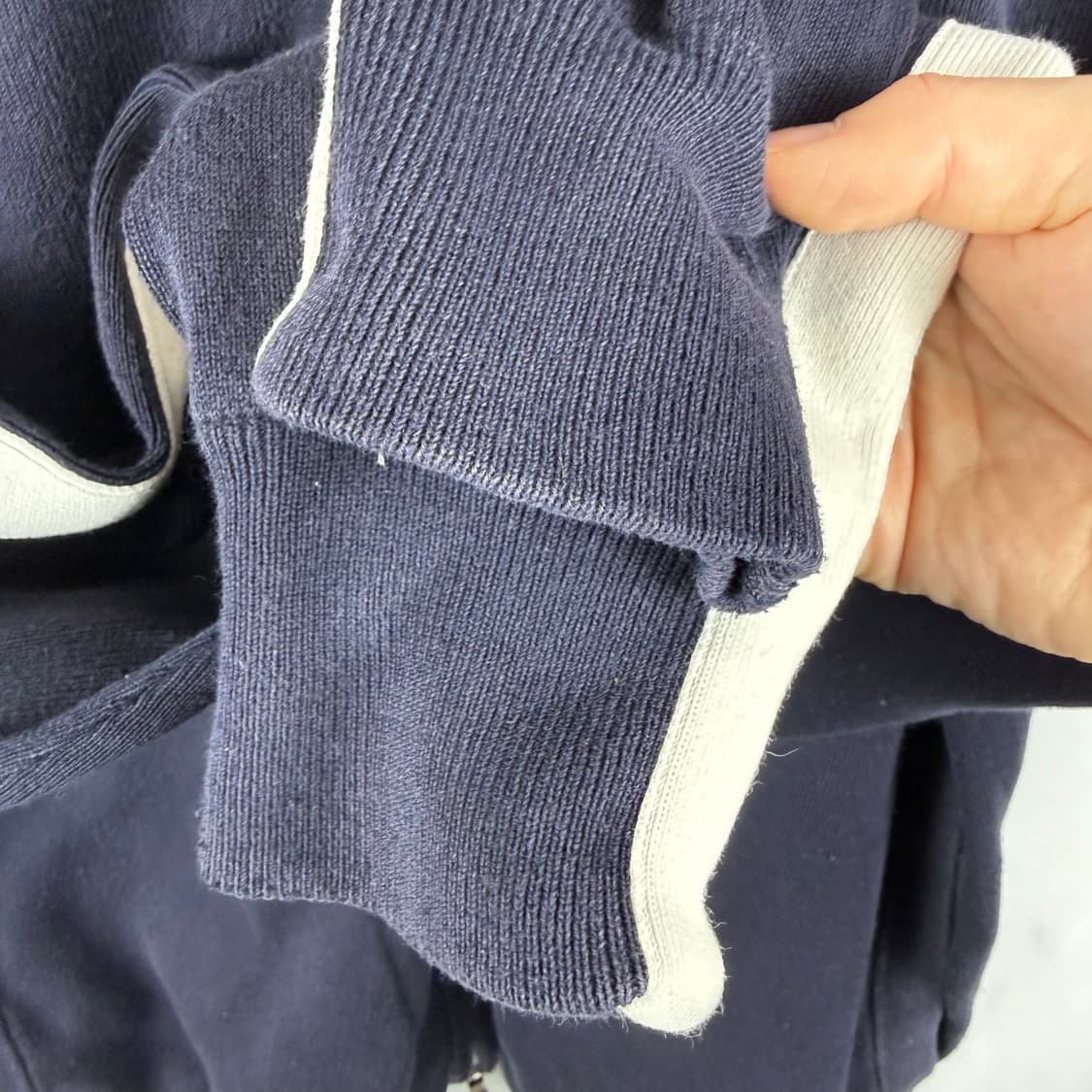 (무료배송)L) 폴로랄프로렌 투웨이 니트집업 네이비 상품이미지5