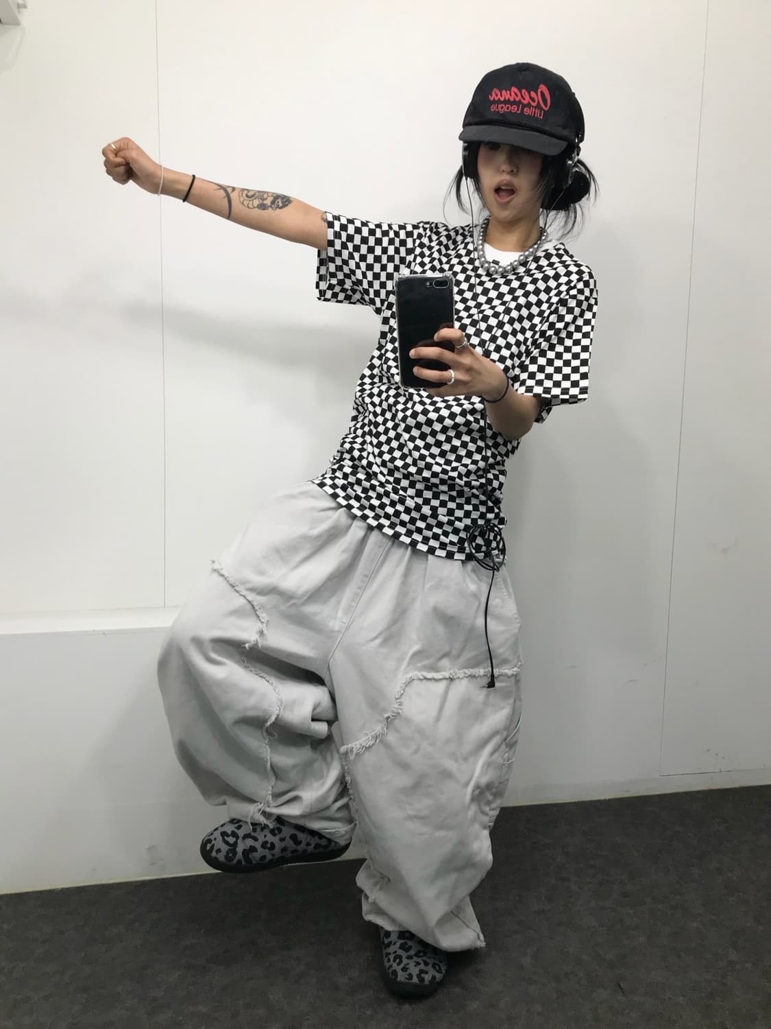 Supreme X Hanes Checkerboard T-shirt 상품이미지3