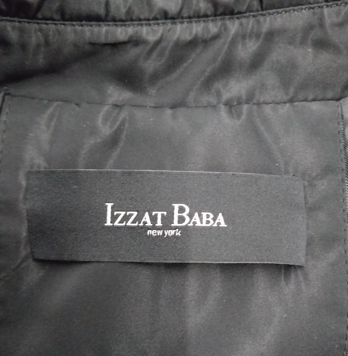 IZZAT BABA 블랙 여성 경량 트렌치코트(55반-66까지) 상품이미지3