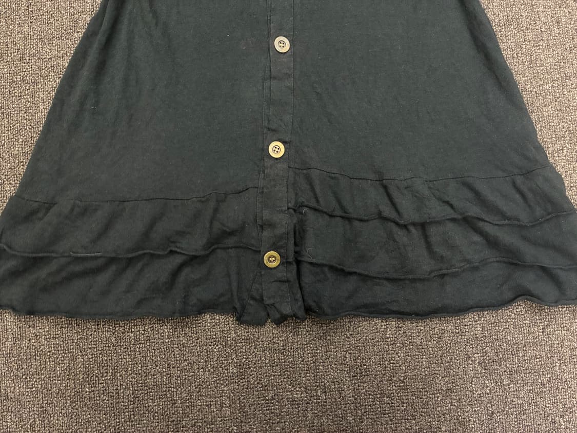 L)Japanese vintage 여성 단추 플리츠 나시 원피스 상품이미지2