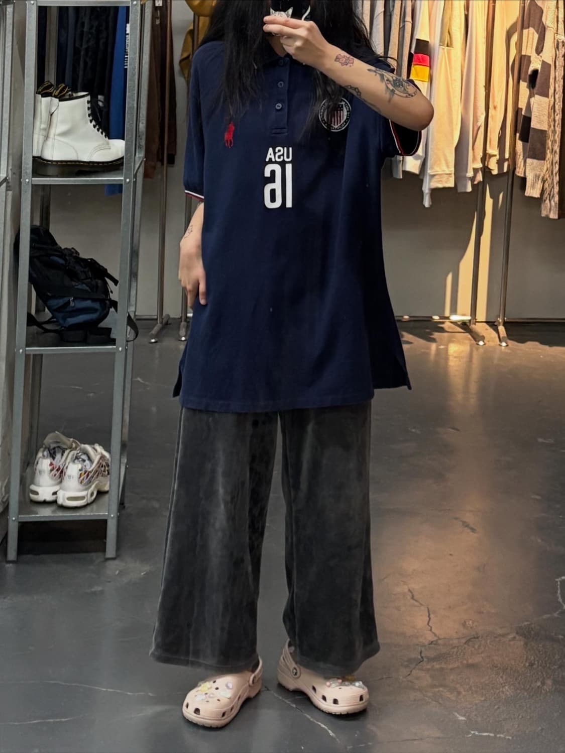 폴로랄프로렌 USA 16 빅로고 카라 반팔 A2370 상품이미지1