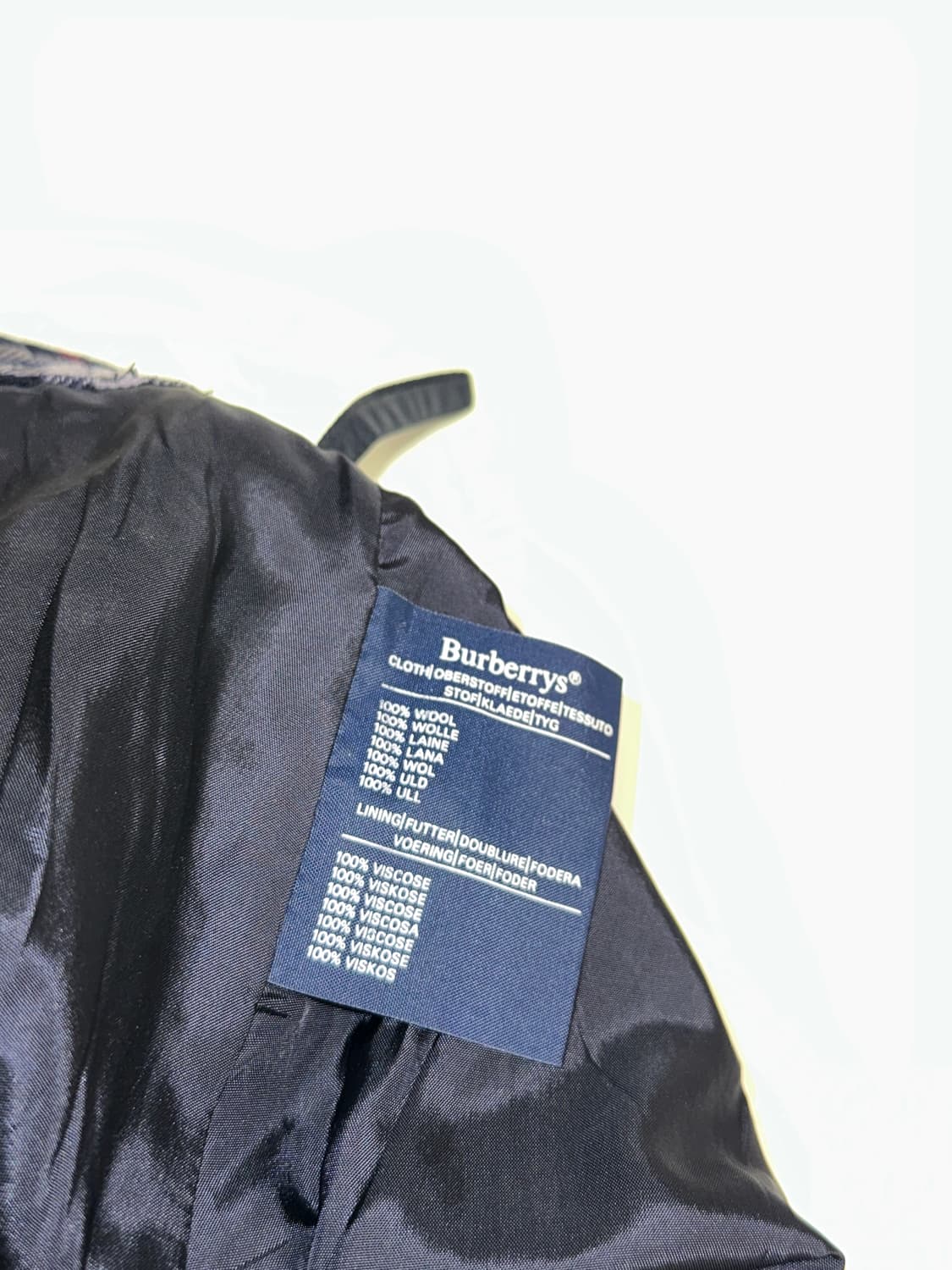 버버리 잉글랜드 울 플리츠 스커트  상품이미지6