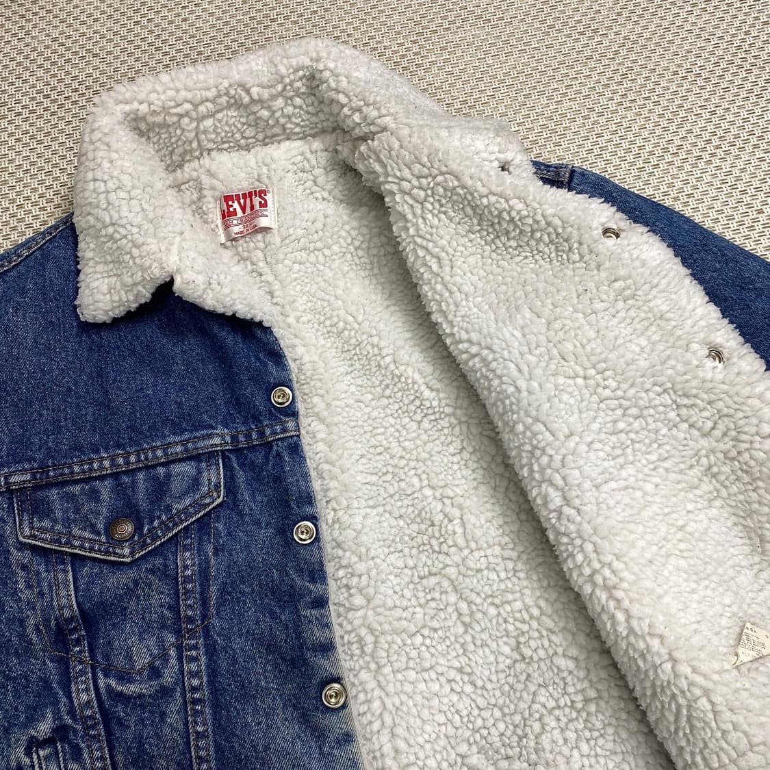 (95) 80’s 리바이스 데님 쉐르파 자켓 상품이미지9