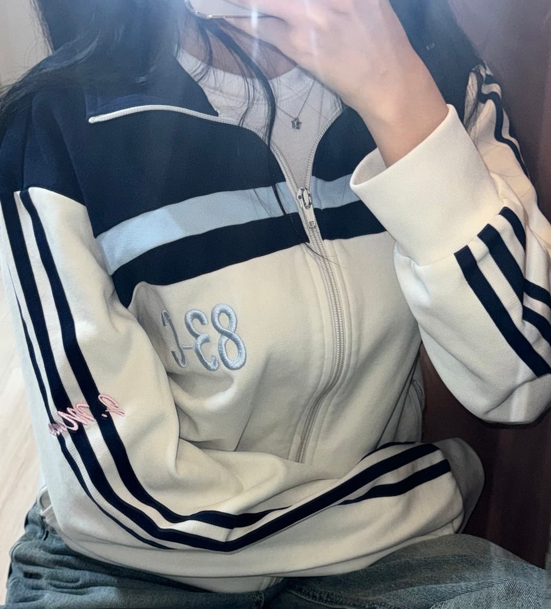 아디다스 스카이블루&러블리핑크 조합 대장 져지 상품이미지2