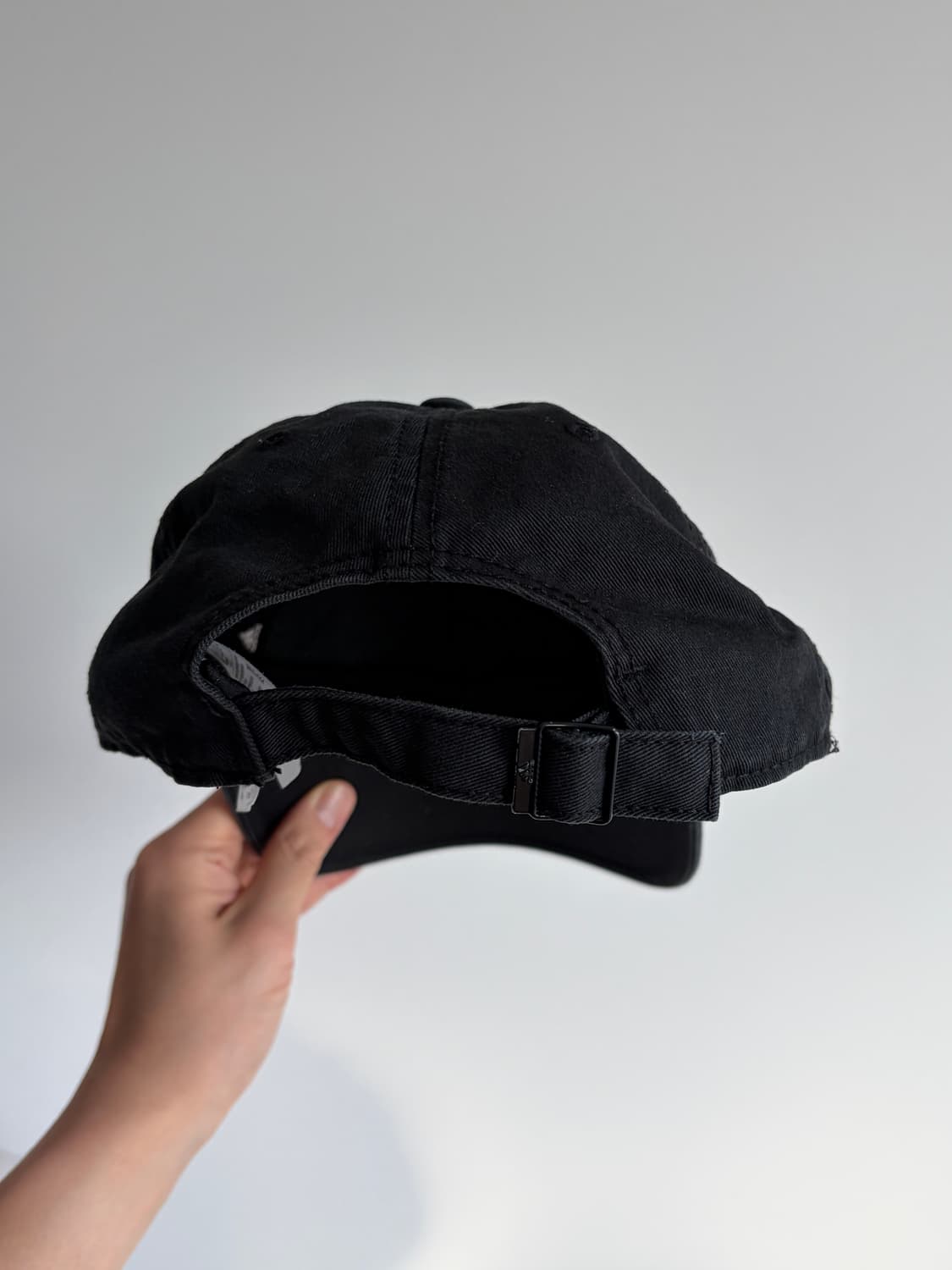 아디다스 퍼포먼스 삼선 베이직 블랙 볼캡 상품이미지6