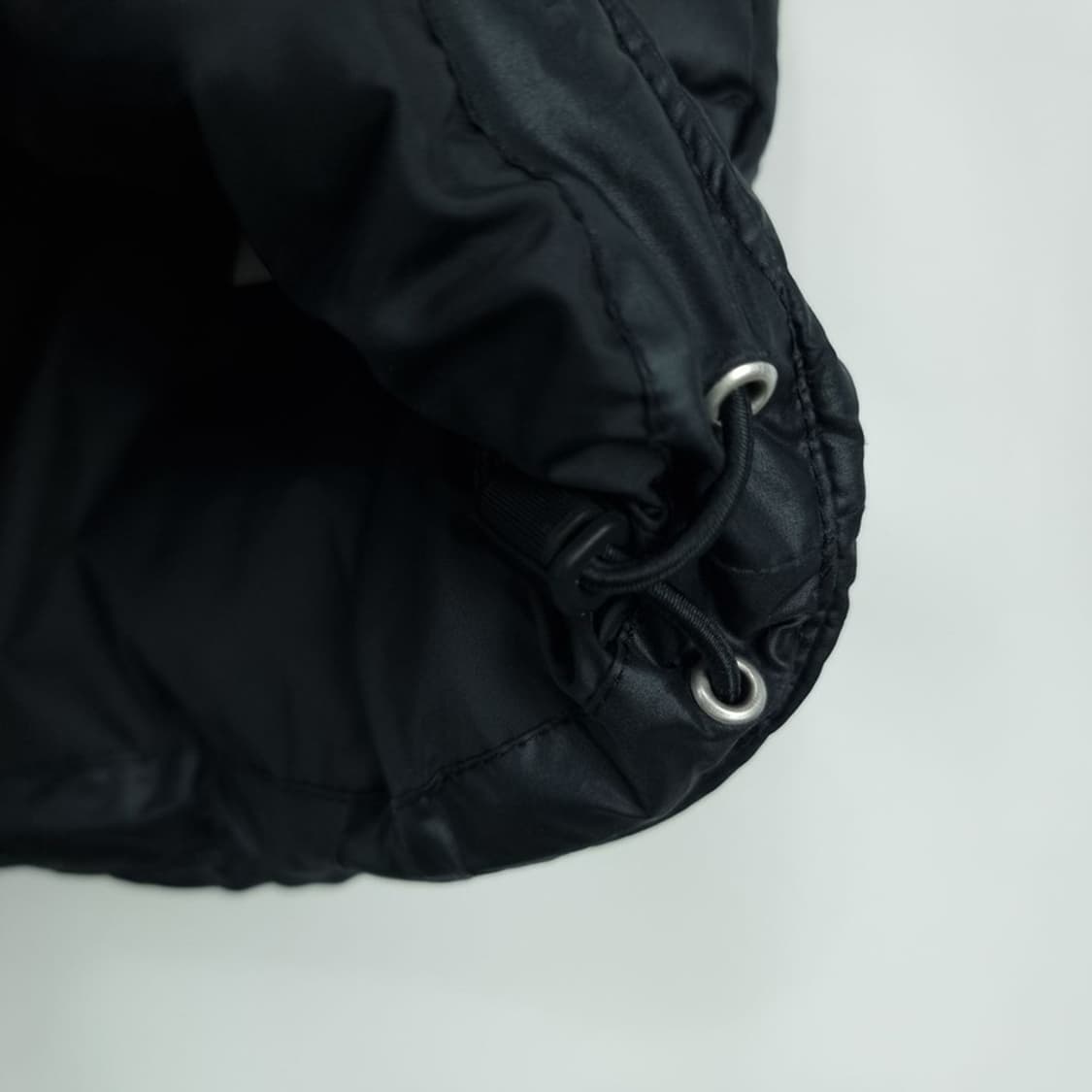 [나이키] 스우시 프린팅 덕다운 후드 패딩 베스트 조끼 블랙 M18287 상품이미지7