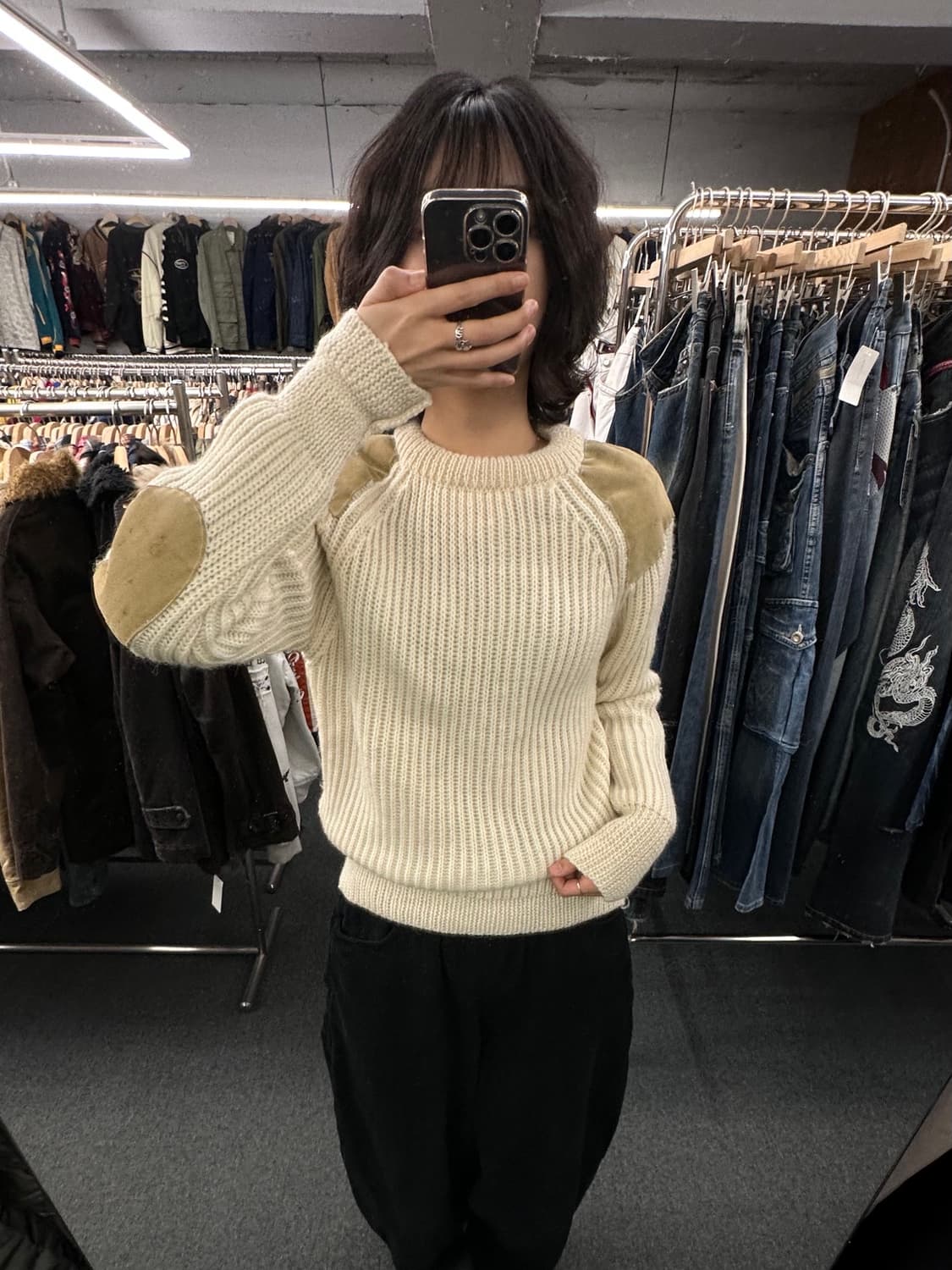 OS)컨트리 보그 퓨어 브리티시 울 니트 스웨터 상품이미지1