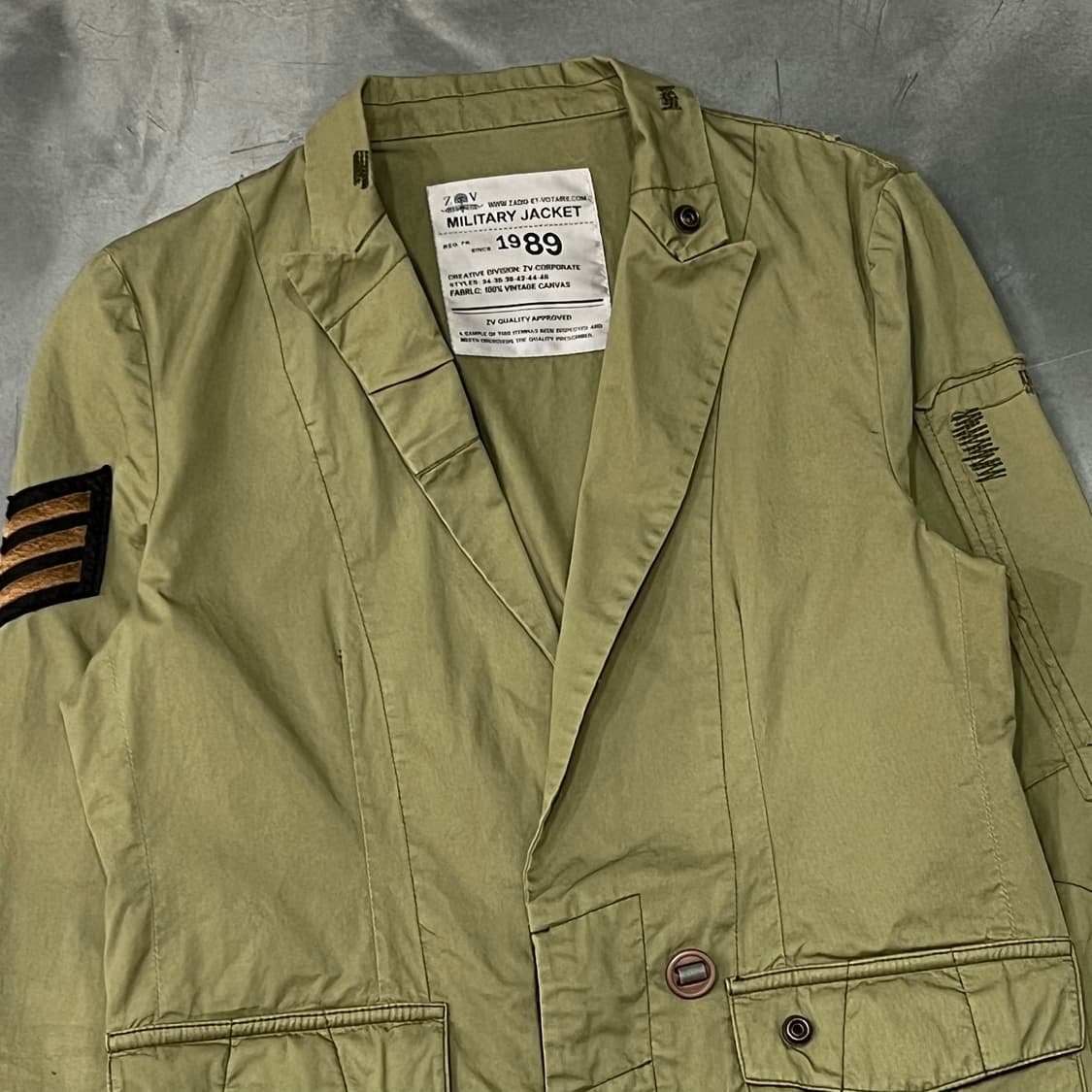  쟈딕앤볼테르 밀리터리 자켓 y15587 상품이미지3