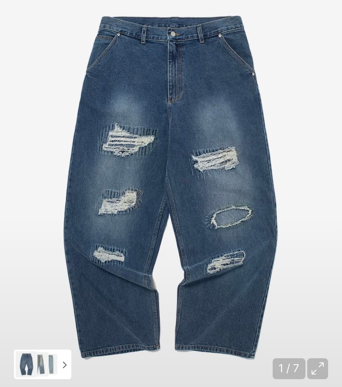 위캔더스 데님 새상품 S사이즈 상품이미지1